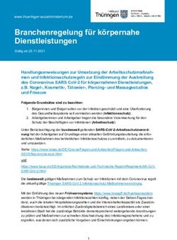 Branchenregelung f&uuml;r k&ouml;rpernahe Dienstleistungen - TMASGFF