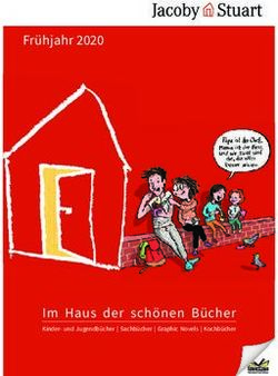 Fr&uuml;hjahr 2020 - Im Haus der sch&ouml;nen B&uuml;cher - IndieKids