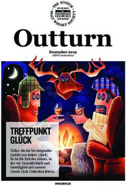 Outturn - TREFFPUNKT GL&Uuml;CK Dezember 2019 - The Scotch Malt Whisky Society