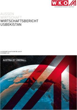 AUSSEN WIRTSCHAFT WIRTSCHAFTSBERICHT USBEKISTAN - WKO