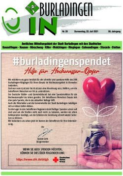 #burladingenspendet Hilfe f&uuml;r Hochwasser-Opfer - in der Stadt Burladingen!