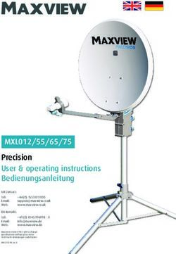 MXL012/55/65/75 Precision User & operating instructions Bedienungsanleitung