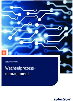 Wechselprozess-management - robotron*WPM - Robotron Datenbank-Software GmbH