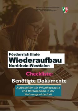 Wiederaufbau F&ouml;rderrichtlinie - Checkliste: Ben&ouml;tigte Dokumente - MHKBG NRW