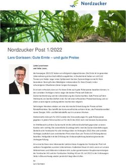 Nordzucker Post 1/2022 - Lars Gorissen: Gute Ernte - und gute Preise