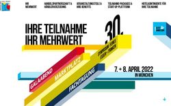 Ihre Teilnahme Ihr Mehrwert - + 8. April 2022 in m&uuml;nchen - Symposium Feines Essen + Trinken