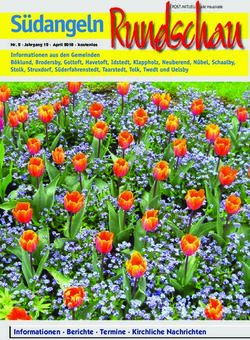 Informationen Berichte Termine Kirchliche Nachrichten - Amt S&uuml;dangeln