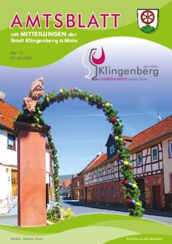 A MTSBLATT Klingenbergam Main - Stadt Klingenberg