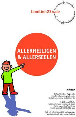 ALLERHEILIGEN & ALLERSEELEN - Familie 234