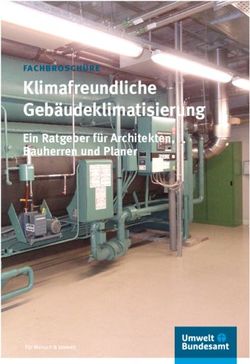 Klimafreundliche Geb&auml;udeklimatisierung - Ein Ratgeber f&uuml;r Architekten, Bauherren und Planer - Umweltbundesamt