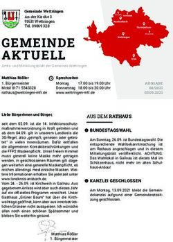 GEMEINDE AKTUELL - Wettringen