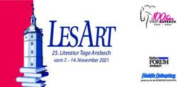 Literatur Tage Ansbach - vom 7 - November 2021