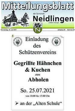 Einladung des Sch&uuml;tzenvereins - Gegrillte H&auml;hnchen & Kuchen Abholen So. 25.07.2021 - Gemeinde Neidlingen