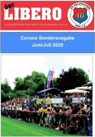 Corona Sonderausgabe Juni/Juli 2020 - SC Holzhausen