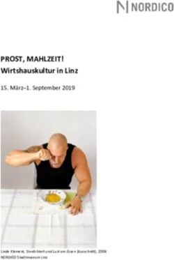 PROST, MAHLZEIT! Wirtshauskultur in Linz - März-1. September 2019 - NORDICO Stadtmuseum ...