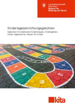 Kindertageseinrichtungsgebühren - Gebühren für städtische Kinderkrippen, Kindergärten, Horte, Tagesheime, Häuser für Kinder