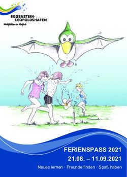 FERIENSPASS 2021 21.08 11.09.2021 - Neues lernen Freunde finden Spaß haben - Eggenstein-Leopoldshafen