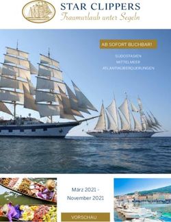 STAR CLIPPERS Traumurlaub unter Segeln - M&auml;rz 2021 - November 2021