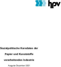 Sozialpolitische Kerndaten der Papier und Kunststoffe verarbeitenden Industrie - Ausgabe Dezember 2021