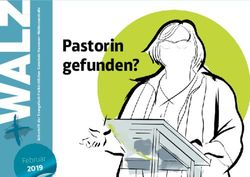 Pastorin gefunden? - Fe br ua r - Gemeinde Walderseestra&szlig;e