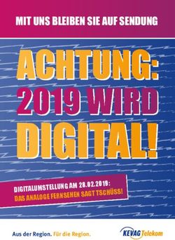 ACHTUNG: 2019 WIRD - MIT UNS BLEIBEN SIE AUF SENDUNG - KEVAG Telekom