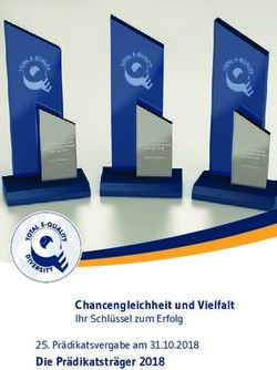 Chancengleichheit und Vielfalt - Ihr Schl&uuml;ssel zum Erfolg 25. Pr&auml;dikatsvergabe am 31.10.2018