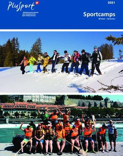SPORTCAMPS 2021 WINTER - SOMMER - PLUSPORT