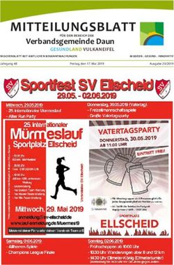 Mitteilungsblatt Verbandsgemeinde daun - gesundland Vulkaneifel - VG Daun