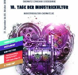 TAGE DER INDUSTRIEKULTUR - FR&Uuml;HSCHICHT SP&Auml;TSCHICHT RAW-FESTIVAL - Erzgebirge - Gedacht ...