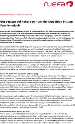 Gut beraten auf hoher See - von der Expedition bis zum Familienurlaub