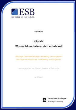 ESports: Was es ist und wie es sich entwickelt - Gerd Nufer Reutlinger Diskussionsbeitr&auml;ge zu Marketing & Management Reutlingen Working Papers on ...