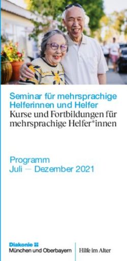 Kurse und Fortbildungen f&uuml;r mehrsprachige Helfer*innen - Seminar f&uuml;r mehrsprachige Helferinnen und Helfer - Hilfe im ...