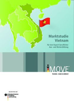 Marktstudie Vietnam für den Export beruflicher Aus- und Weiterbildung - iMove Germany