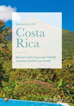 Costa Rica - ACS ReisenAG - HEV Schweiz