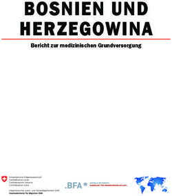 BOSNIEN UND HERZEGOWINA - Bericht zur medizinischen Grundversorgung