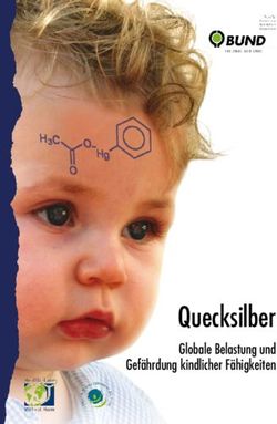 Quecksilber Globale Belastung und Gef&auml;hrdung kindlicher F&auml;higkeiten - Health and Environment Alliance