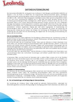 DATENSCHUTZERKLÄRUNG - Leolandia