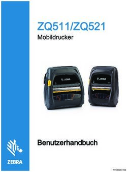 ZQ511/ZQ521 Mobildrucker - Benutzerhandbuch