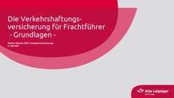 Die Verkehrshaftungs-versicherung f&uuml;r Frachtf&uuml;hrer - Grundlagen - Alte ...