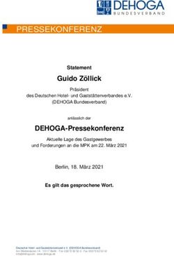 PRESSEKONFERENZ - DEHOGA Bundesverband