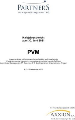 PVM Halbjahresbericht zum 30. Juni 2021