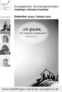 "Ich glaube, hilf meinem Unglauben!" (Markus 9, 24) - Evangelische Kirchengemeinden - Evangelische ...