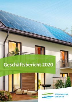 Gesch&auml;ftsbericht 2020 - Stadtwerke Erkrath