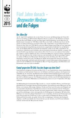 F&uuml;nf Jahre danach - Deepwater Horizon und die Folgen - WWF Deutschland