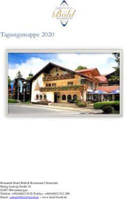 Tagungsmappe 2020 - Romantik Hotel B&ouml;ld
