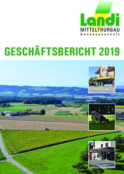 Gesch&auml;ftsbericht 2019 - LANDI Mittelthurgau