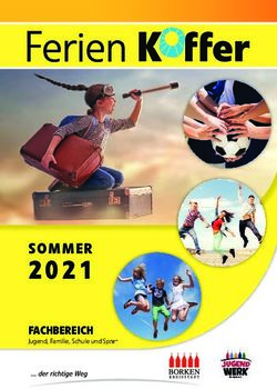 SOMMER FACHBEREICH Jugend, Familie, Schule und Sport - Stadt Borken
