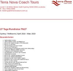 Terra Nova Coach Tours - TN 27 2018/2019