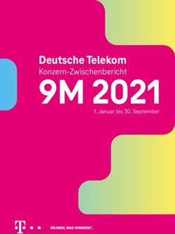 9M 2021 Deutsche Telekom - Konzern-Zwischenbericht