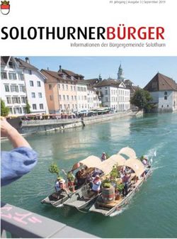 SOLOTHURNERB&Uuml;RGER Informationen der B&uuml;rgergemeinde Solothurn